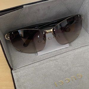 GUCCI - NWOT Designer Rimless Sunglasses